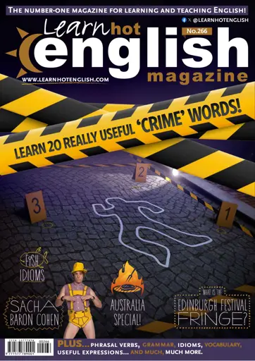تصویر جلد مجله Learn Hot English July 2024 no 266