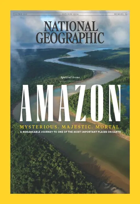 تصویر جلد مجله National Geographic October 2024