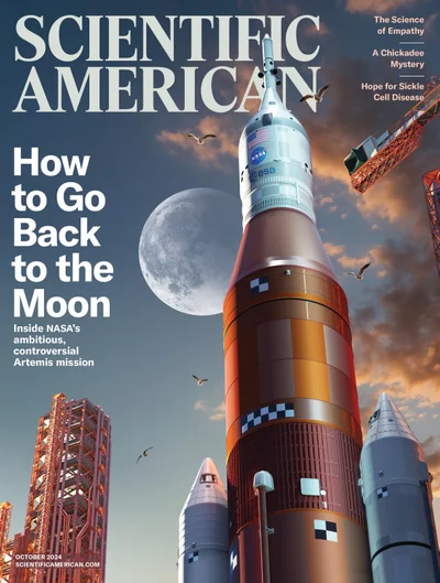 تصویر جلد مجله Scientific American October 2024