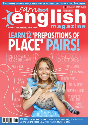 تصویر جلد مجله Learn Hot English 268 August 2024