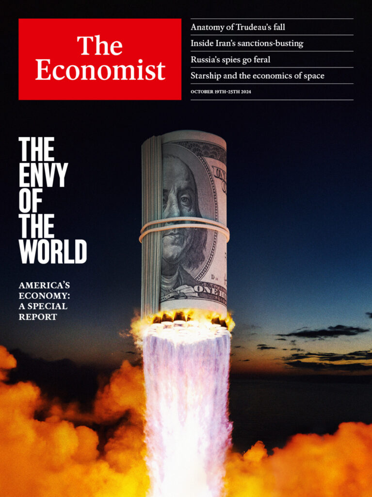 تصویر جلد مجله The Economist 19 October 2024