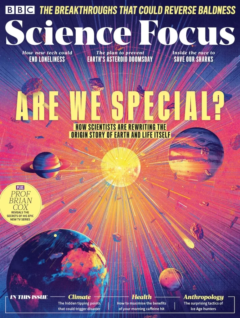 تصویر جلد مجله BBC Science Focus October 2024