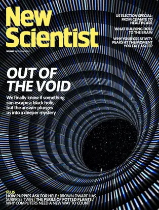 تصویر جلد مجله New Scientist 26 October 2024