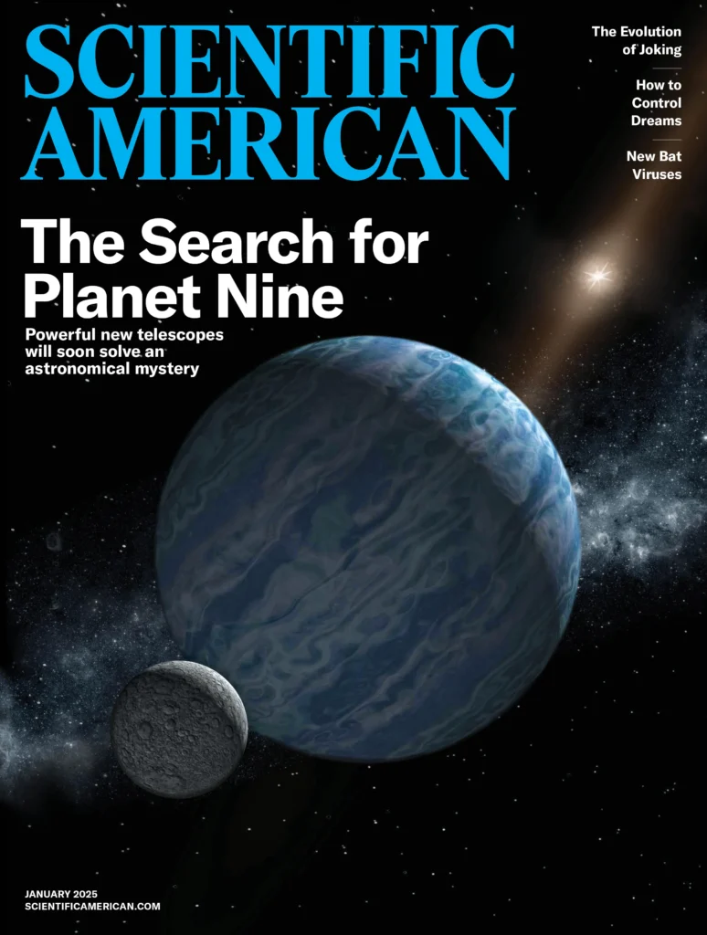 تصویر جلد مجله Scientific American January 2025