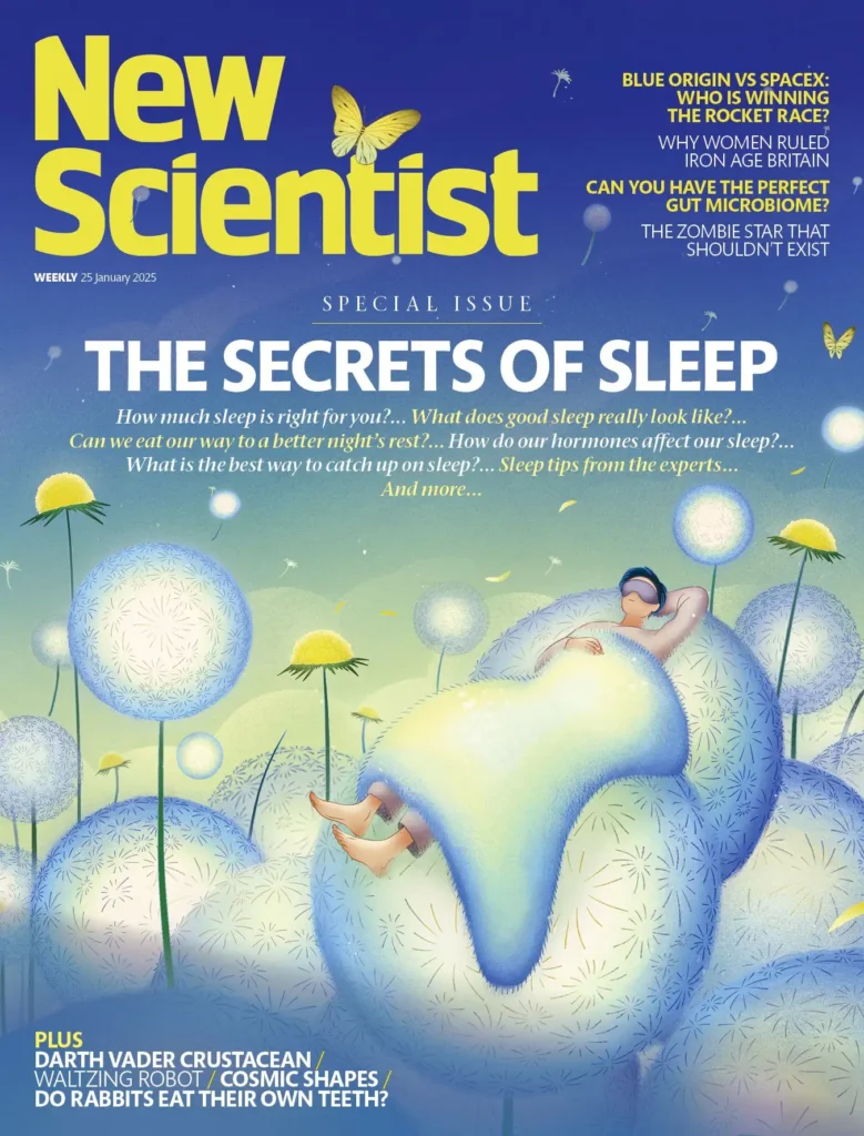 تصویر جلد مجله New Scientist 25 January 2025