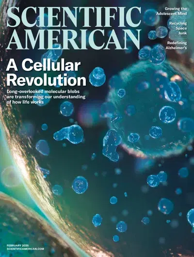 تصویر جلد مجله Scientific American February 2025