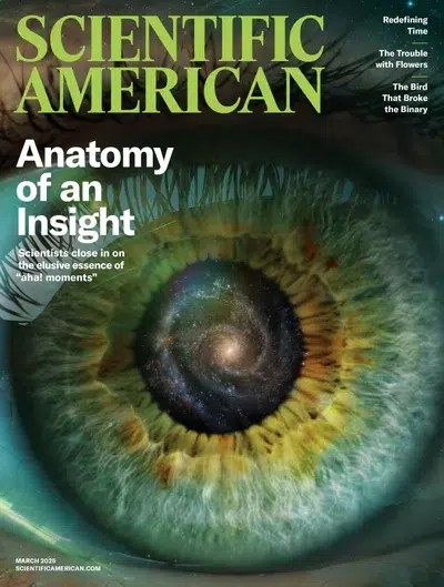 تصویر جلد مجله Scientific American March 2025