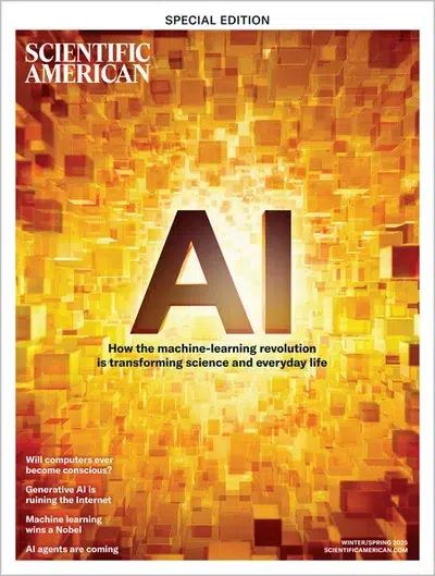 تصویر جلد مجله Scientific American Winter/Spring 2025