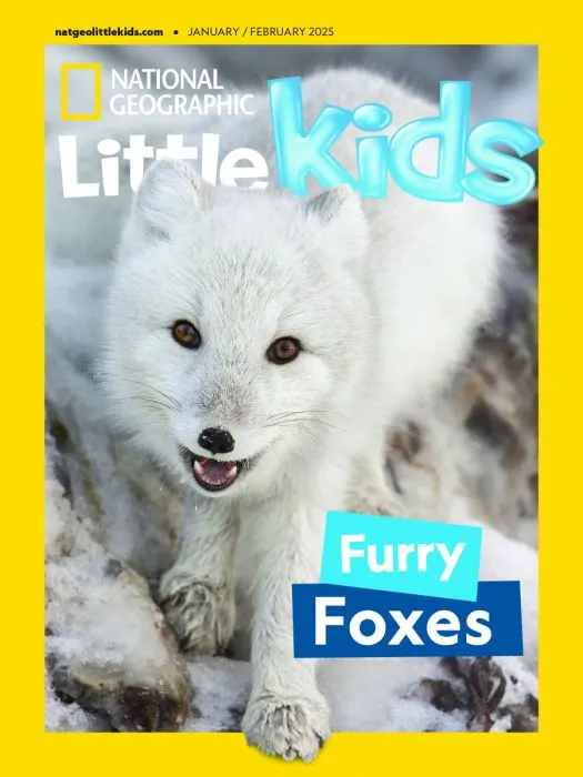 تصویر جلد مجله National Geographic Little Kids February 2025