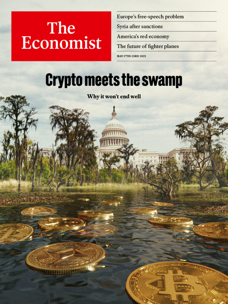 تصویر جلد مجله The Economist 17 May 2025