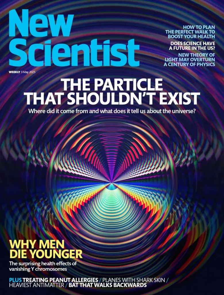 تصویر جلد مجله New Scientist 03 May 2025