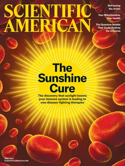 تصویر جلد مجله Scientific American June 2025