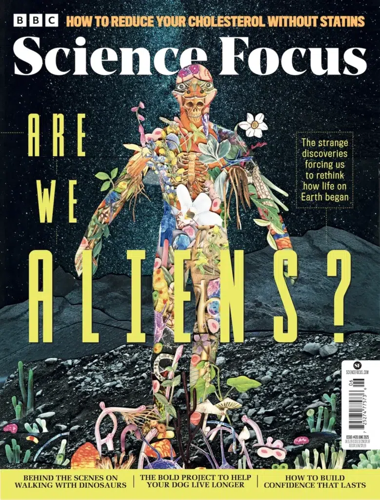 تصویر جلد مجله BBC Science Focus June 2025