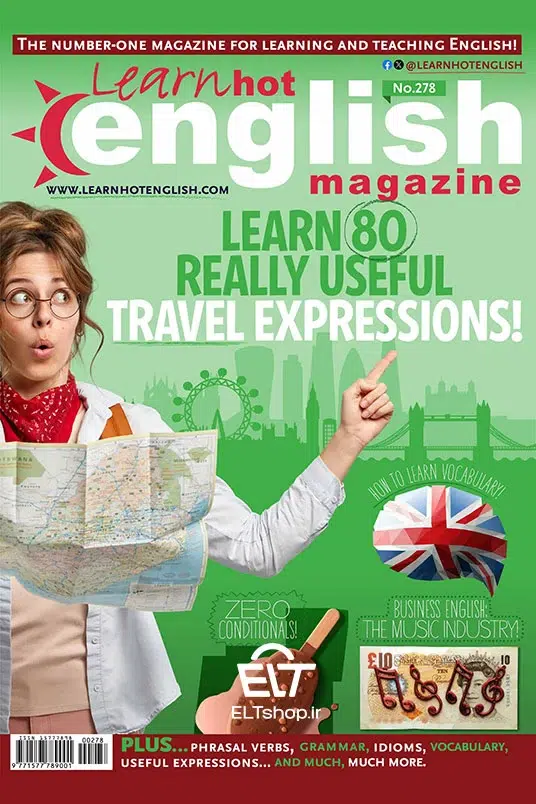 تصویر جلد Learn Hot English 278 July 2025