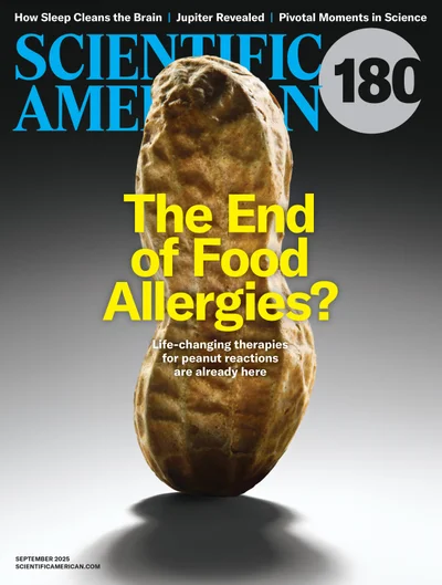 تصویر جلد مجله Scientific American September 2025