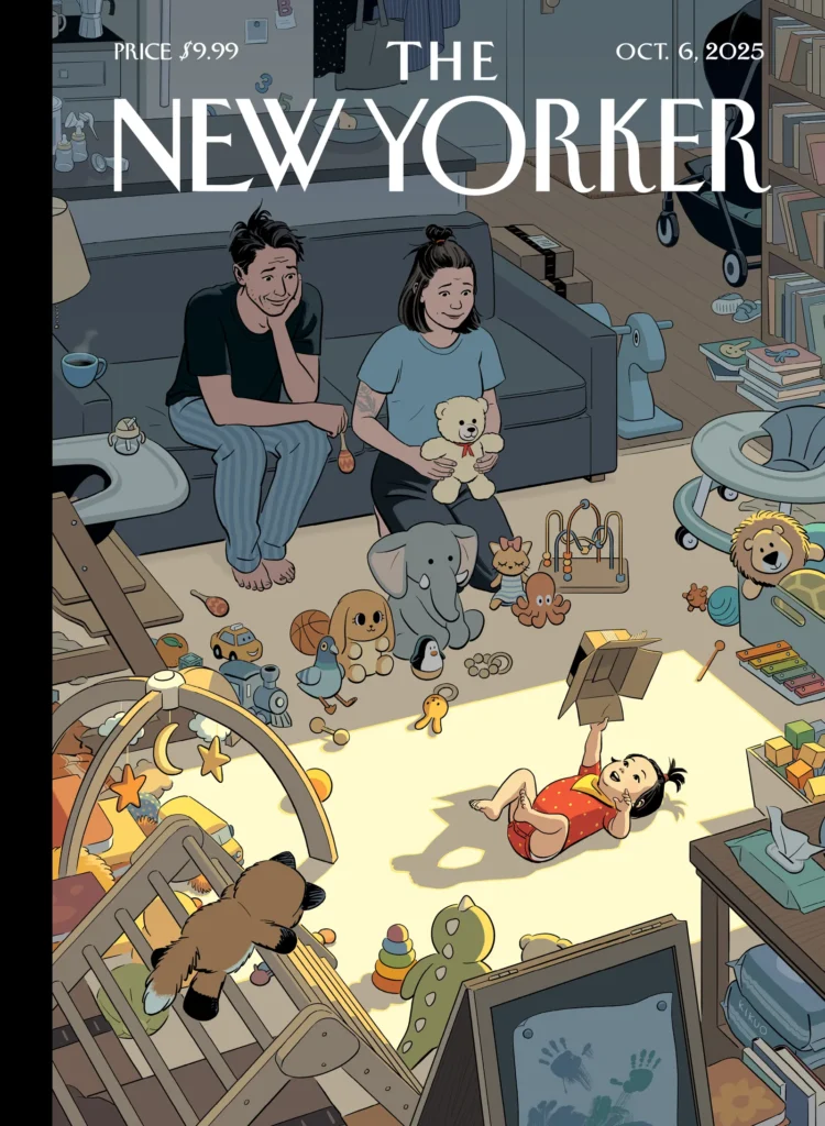 تصویر جلد مجله New Yorker 06 October 2025