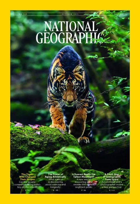 تصویر جلد مجله National Geographic October 2025