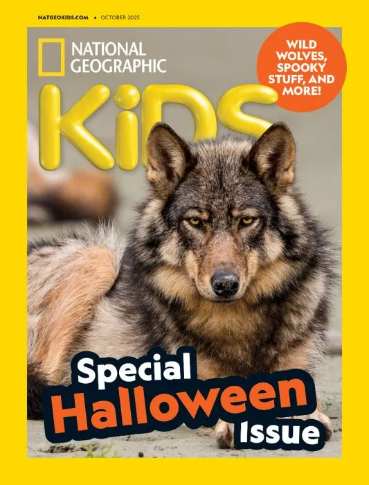 تصویر جلد مجله National Geographic Kids October 2025