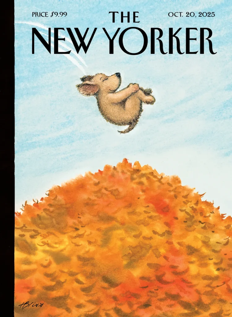 تصویر جلد مجله The New Yorker 20 October 2025