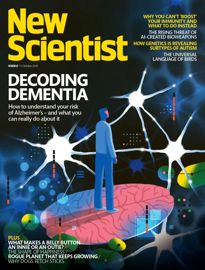 تصویر جلد مجله New Scientist 11 October 2025