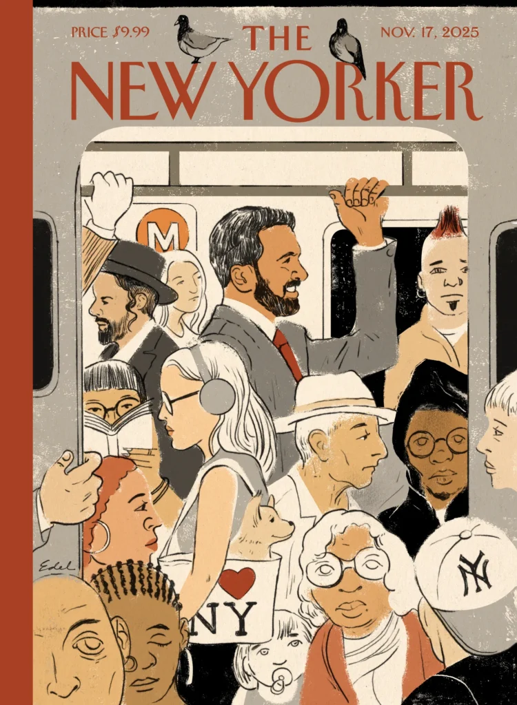 تصویر جلد مجله The New Yorker 17 November 2025