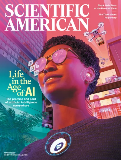 تصویر جلد مجله Scientific American March 2026